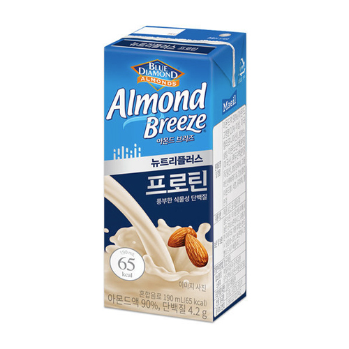 매일유업 블루다이아몬드 아몬드 브리즈 프로틴 190ml