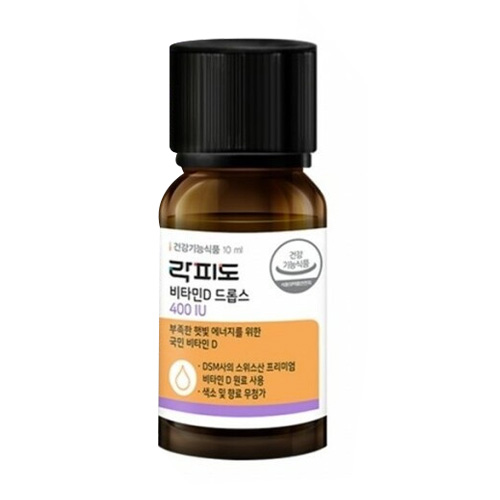 락피도 비타민D 드롭스 400IU 10ml