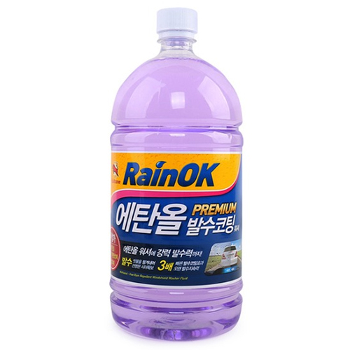 불스원  레인OK 프리미엄 에탄올 발수코팅 워셔액 1.8L