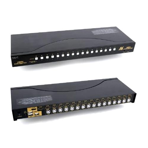 이지넷유비쿼터스  NEXT-7016KVM 16포트 KVM 스위치