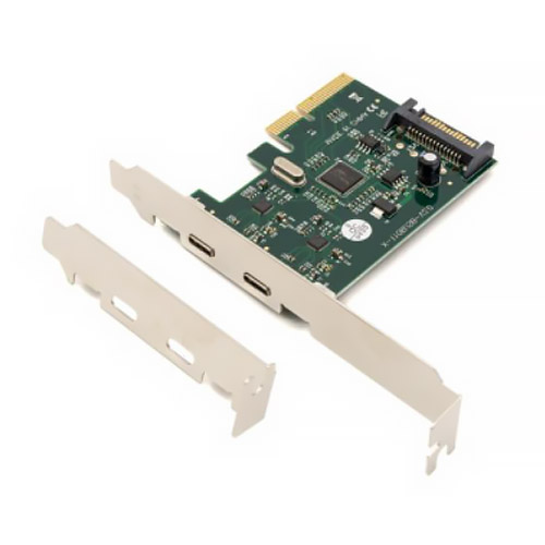 라이트컴 Coms SW690 2포트 Type C PCIe 카드