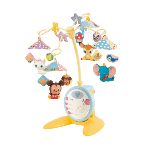 디즈니 베이비 캐릭터 멜로디 모빌