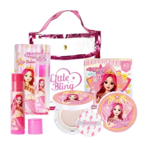 리틀블링 시크릿쥬쥬 별의여신 립밤 & 선팩트