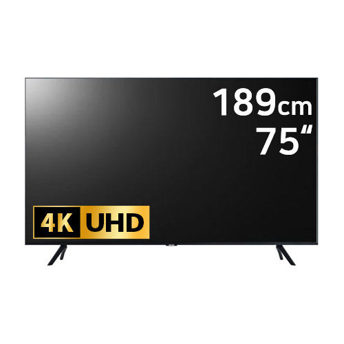 삼성전자 Crystal UHD KU75UT8100FXKR [사운드바 패키지]