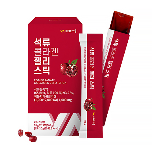 비타민마을 석류콜라겐스틱 20g 15포