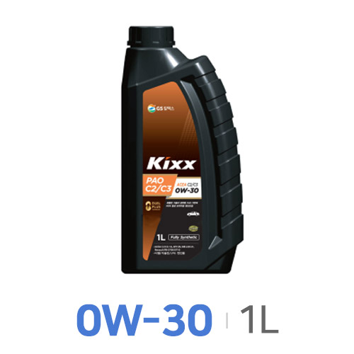 GS칼텍스 KIXX PAO C2/C3 0W30 1L[1개]