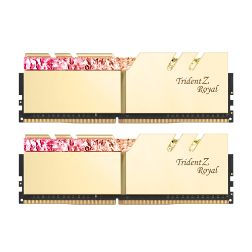G.SKILL  DDR4-3600 CL14 TRIDENT Z ROYAL B 골드 [16GB(8Gx2)]