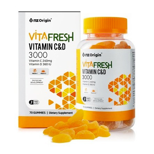 엔젯오리진 비타프레쉬 귤젤리 비타민C&D 3000 70구미