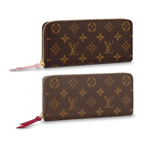 루이비통 클레망스 모노그램 장지갑_M61298