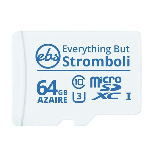 Azaire  microSDXC Class10 Stromboli UHS-I U3 해외구매 [64GB]