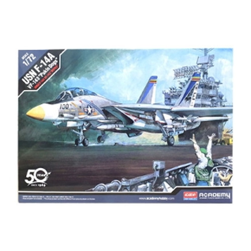 아카데미과학  1/72 미해군 F-14A VF-143 퓨킨독스