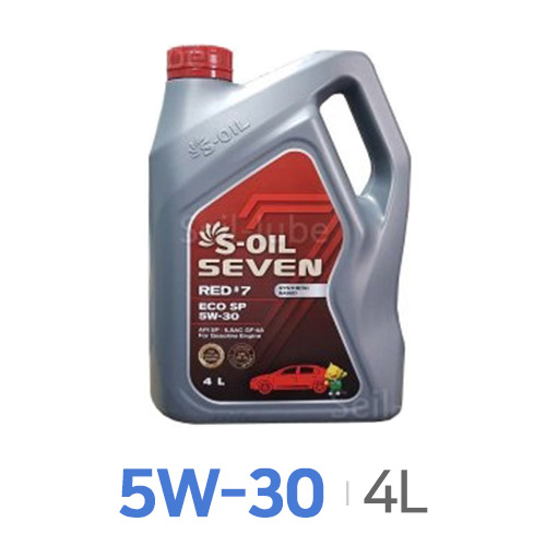 에스오일  세븐 레드 #7 에코 SP 5W30 4L