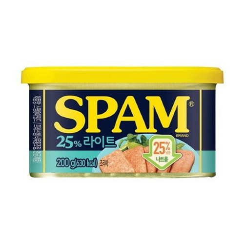 CJ제일제당  스팸 25% 라이트 200g