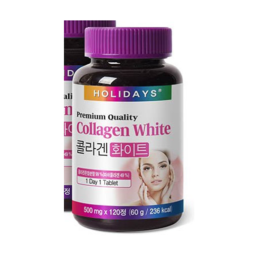 홀리데이즈 콜라겐 화이트 120정