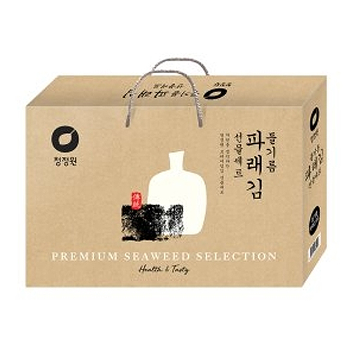 대상 청정원 들기름김 파래김 선물세트 9호
