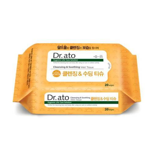 닥터아토 클렌징&수딩 티슈 20매