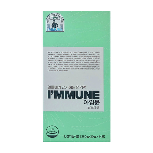 유니베라 아임뮨 알로에 면역젤리 20g 14포