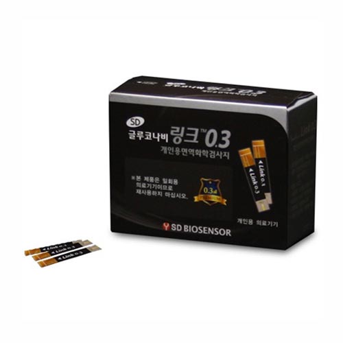 SD바이오센서 글루코나비링크0.3 혈당시험지