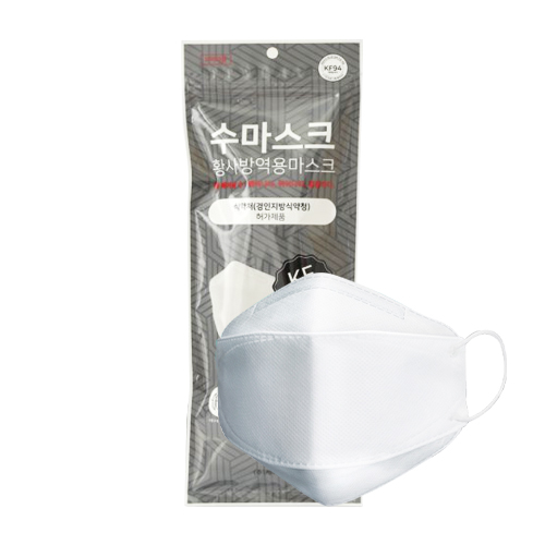 케이알원 수마스크 황사방역용 마스크 KF94 대형
