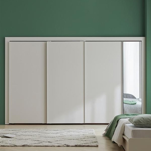 한샘  바이엘 소프트 슬라이딩 붙박이장 거울선반형