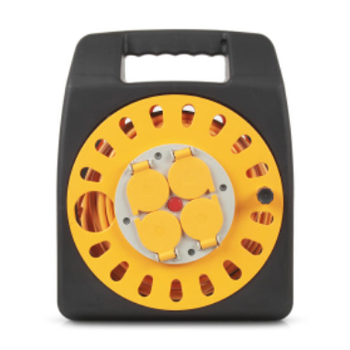 러그박스  4구 캡형 캠핑릴선 그린