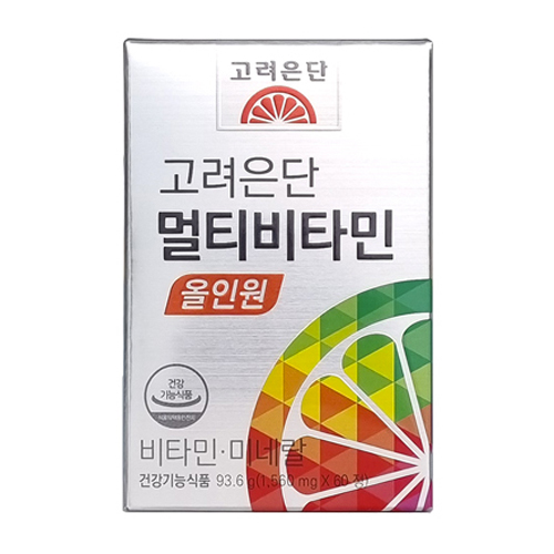 고려은단 멀티비타민 올인원 60정