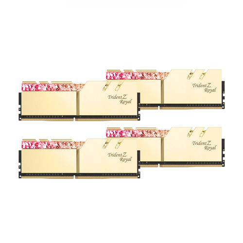 G.SKILL  DDR4-3600 CL14 TRIDENT Z ROYAL 골드 패키지