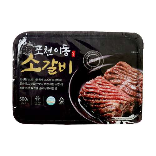 푸드장 이동갈비 포천 이동 양념 소갈비 500g