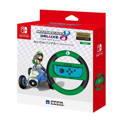HORI  닌텐도 마리오카트 8DX 조이콘 핸들 루이지