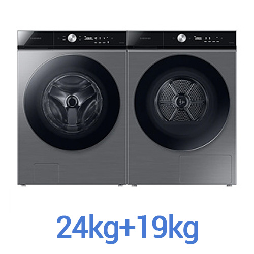 삼성전자 비스포크 AI WF24A9500KP + DV19A9740CP