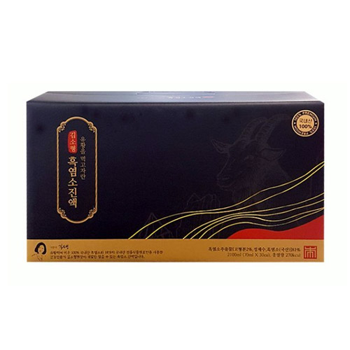 옻가네 김소형 유황을 먹고자란 흑염소진액 70ml 30포