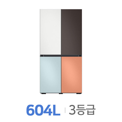 삼성전자 비스포크 키친핏 RF60A91R1AP (색상선택) [코타]