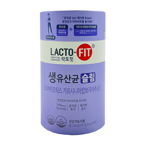 종근당건강 락토핏 생유산균 슬림 2g 60포