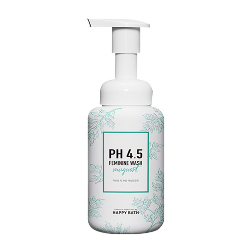 해피바스 PH4.5 약산성 쑥 버블 여성청결제 250g