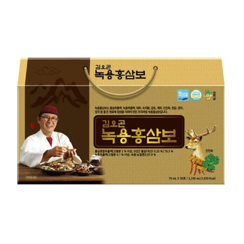 개성상인 김오곤원장 녹용홍삼보 70ml 30포