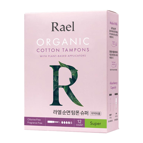 라엘 순면 탐폰 슈퍼 12개