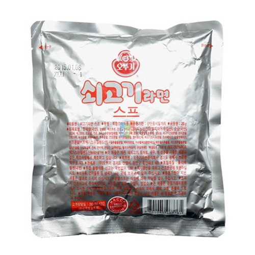 오뚜기 쇠고기 라면 스프 285g