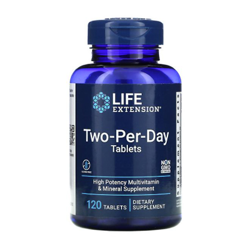 라이프익스텐션 투퍼데이 멀티비타민 미네랄 120캡슐