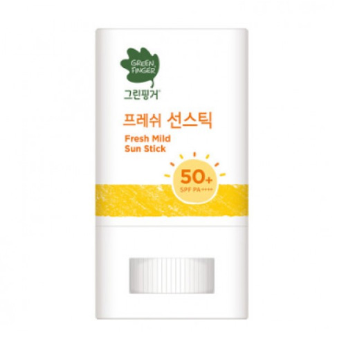 그린핑거 프레쉬 마일드 선스틱 (SPF50+) 15g