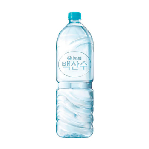 농심 백산수 무라벨 2L