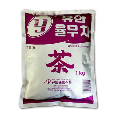 유안종합식품 자판기용 율무차 1kg[1개]