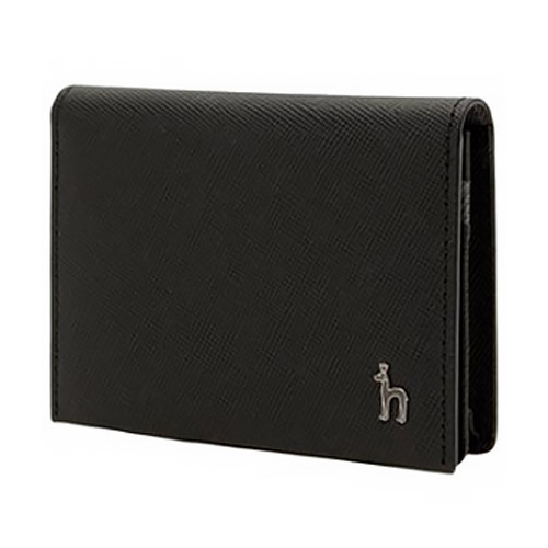 헤지스 남성 가죽 라인배색 카드지갑_HJHO1F603BK