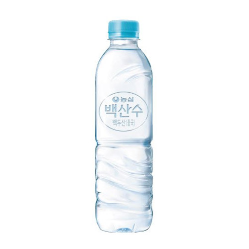 농심 백산수 무라벨 500ml