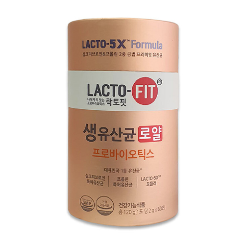 종근당건강 락토핏 생유산균 로얄 60포