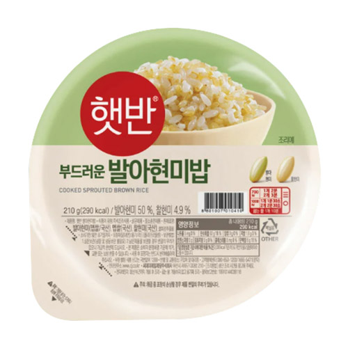 CJ제일제당 햇반 발아현미밥 210g[1개]