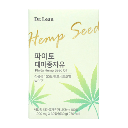 닥터린 파이토 대마종자유 1000mg 30캡슐