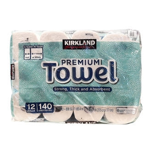 커클랜드 페이퍼타월 140매 (12입)