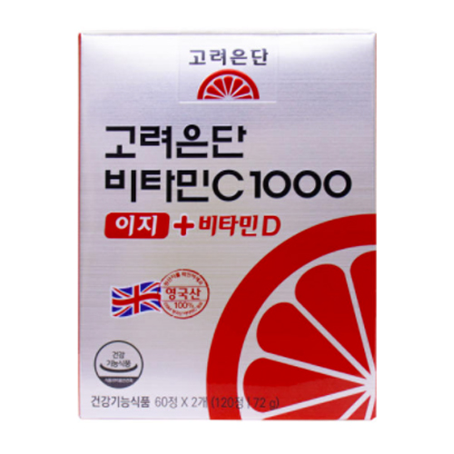 고려은단 비타민C1000 이지 + 비타민D 120정