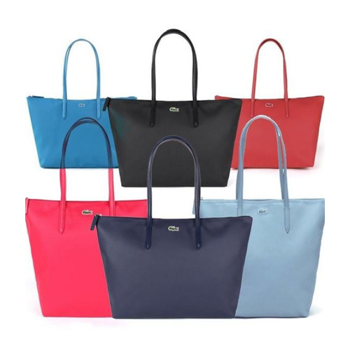 라코스테 여성 라지 숄더백_NF1888