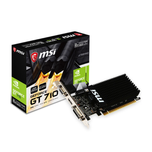 MSI  지포스 GT710 D3 2GB LP 무소음